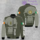 Personalized Ireland Soldier/ Veteran Camo With Name And Rank Hoodie 3D Printed  - 1602240001