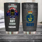 Personalized Australian Veteran/ Soldier With Rank And Name Camo Tumbler - 17085600