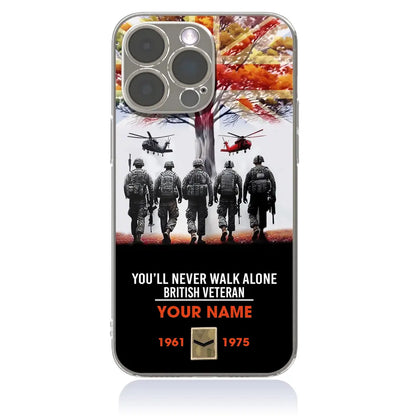 Personalized UK Soldier/Veterans With Rank, Year And Name Phone Case Printed - 17086464