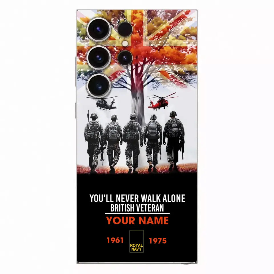 Personalized UK Soldier/Veterans With Rank, Year And Name Phone Case Printed - 17086464