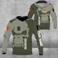 Personalized Belgium  Soldier/ Veteran Camo With Name And Rank Ugly Sweater 3D Printed  - 17080416