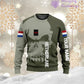 Personalized Netherlands Soldier/ Veteran Camo With Name And Rank Hawaii Shirt 3D Printed  - 17080416