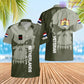 Personalized Netherlands Soldier/ Veteran Camo With Name And Rank Hawaii Shirt 3D Printed  - 17080416