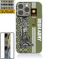 Personalized Ireland Soldier/Veterans With Rank, Name Phone Case Printed - 17095104