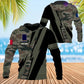 Personalized France Soldier/ Veteran Camo With Name And Rank Hawaii Shirt 3D Printed  - 17095968