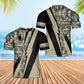 Personalized France Soldier/ Veteran Camo With Name And Rank Hawaii Shirt 3D Printed  - 17095968