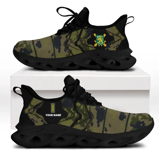 Personalized Finland Soldier/Veterans With Rank And Name Men Sneakers Printed - 0503240001
