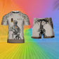 Personalized Germany Soldier/ Veteran Camo With Name And Rank Combo T-Shirt + Short 3D Printed  - 15Mar2401