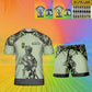 Personalized Ireland Soldier/ Veteran Camo With Name And Rank Combo T-Shirt + Short 3D Printed  - 17108064