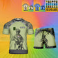 Personalized Netherlands Soldier/ Veteran Camo With Name And Rank Combo T-Shirt + Short 3D Printed  - 17108064