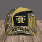 Personalized Rank, Year And Name Finland Soldier/Veterans Camo Baseball Cap Veteran - 2103240001