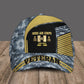 Personalized Rank, Year And Name Ireland Soldier/Veterans Camo Baseball Cap Veteran - 2103240001