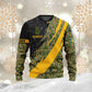 Personalized Sweden Solider/ Veteran Camo With Name And Rank Hoodie 3D Printed - 0111230002
