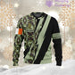 Personalized Ireland Soldier/Veteran with Name and Rank Hoodie All Over Printed - 03042401QA