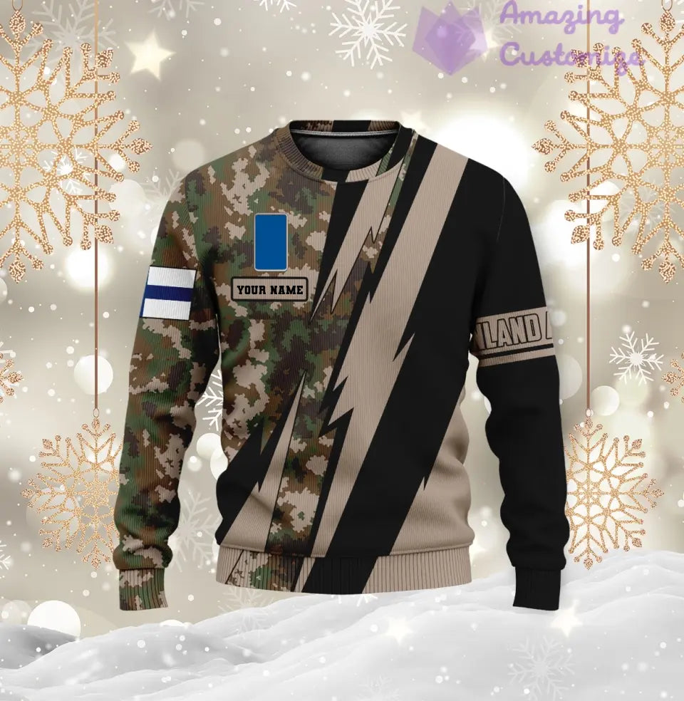 Personalized Finland Soldier/Veteran with Name and Rank Hawaii Shirt All Over Printed - 03042401QA
