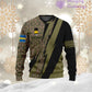 Personalized Sweden Soldier/Veteran with Name and Rank Hawaii Shirt All Over Printed - 03042401QA