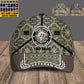 Personalized Rank And Name France Soldier/Veterans Camo Baseball Cap - 17121888
