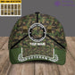 Personalized Rank And Name Swiss Soldier/Veterans Camo Baseball Cap - 04042401