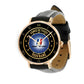 Personalized France Soldier/ Veteran With Name Black Stitched Leather Watch - 17122752 - Gold Version