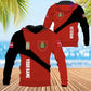Personalized Denmark Soldier/Veteran with Name and Rank T-shirt 3D All Over Printed - 17125344