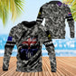 Personalized Australia with Name and Rank Soldier/Veteran Hawaii Shirt All Over Printed - 1712534401