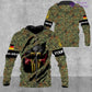 Personalized Germany with Name and Rank Soldier/Veteran T-shirt All Over Printed - 08042402QA