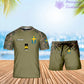 Personalized Sweden Soldier/ Veteran Camo With Name And Rank Combo T-Shirt + Short 3D Printed  - 1010230001QA