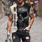 Personalized Germany Soldier/ Veteran Camo With Name And Rank 3D T-shirt Printed  - 2601240001QA