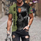 Personalized Norway Soldier/ Veteran Camo With Name And Rank T-Shirt 3D Printed - 2601240001QA