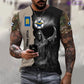 Personalized Finland Soldier/ Veteran Camo With Name And Rank 3D T-shirt Printed  - 2601240001QA