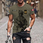 Personalized Canada Soldier/ Veteran Camo With Name And Rank T-shirt 3D Printed  - 17042401QA