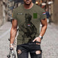 Personalized Netherlands Soldier/ Veteran Camo With Name And Rank T-shirt 3D Printed  - 17042401QA