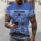 Personalized Belgium Soldier/ Veteran Camo With Name And Rank T-shirt 3D Printed  - 17050176