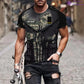 Personalized France Soldier/ Veteran Camo With Name And Rank T-shirt 3D Printed  - 0112230001QA