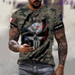 Personalized France with Name and Rank Soldier/Veteran T-shirt All Over Printed - 08042402QA