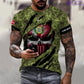 Personalized Denmark Soldier/Veteran with Name and Rank 3D T-shirt All Over Printed - 1712534401