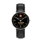 Personalized Belgium Soldier/ Veteran With Name, Rank and Year Black Stitched Leather Watch - 03052402QA - Gold Version