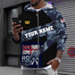 Personalized UK Soldier/ Veteran Camo With Name And Rank Hoodie 3D Printed - 17065728