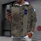 Personalized France Soldier/ Veteran Camo With Name And Rank Hoodie Printed  - 10052401QA