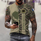 Personalized France Soldier/ Veteran Camo With Name And Rank Hoodie Printed  - 10052401QA