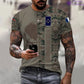 Personalized France Soldier/ Veteran Camo With Name And Rank Hoodie Printed  - 10052401QA