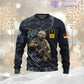 Personalized Germany with Name and Rank Soldier/Veteran Hoodie All Over Printed - 15052401QA