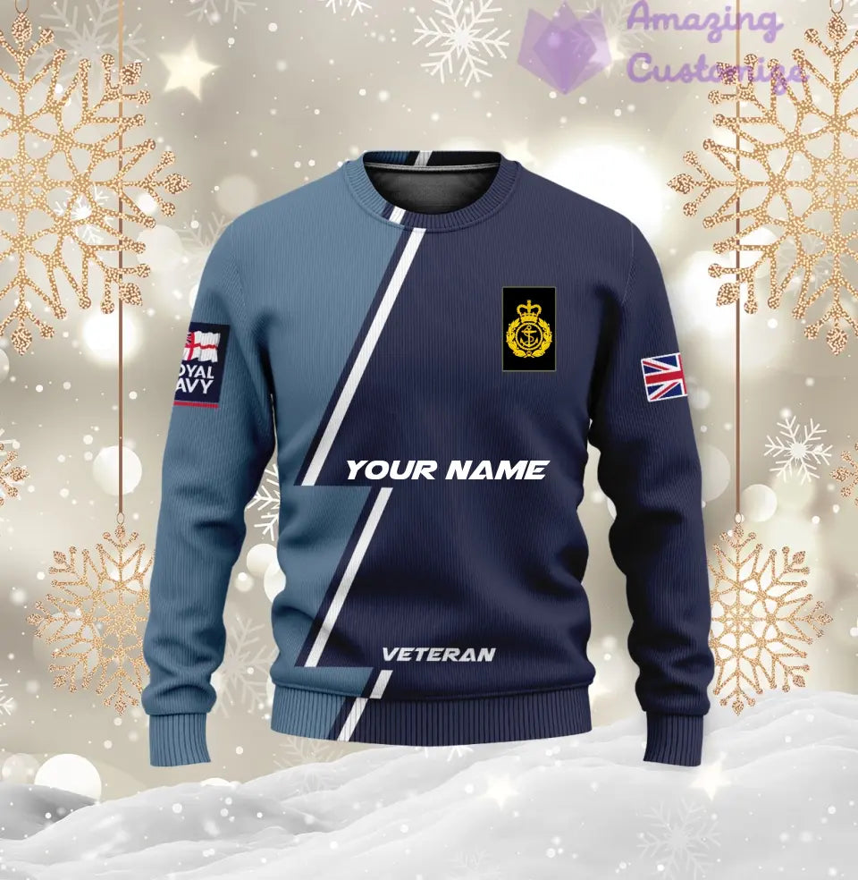 Personalized UK with Name and Rank Soldier/Veteran Hoodie All Over Printed - 17161632