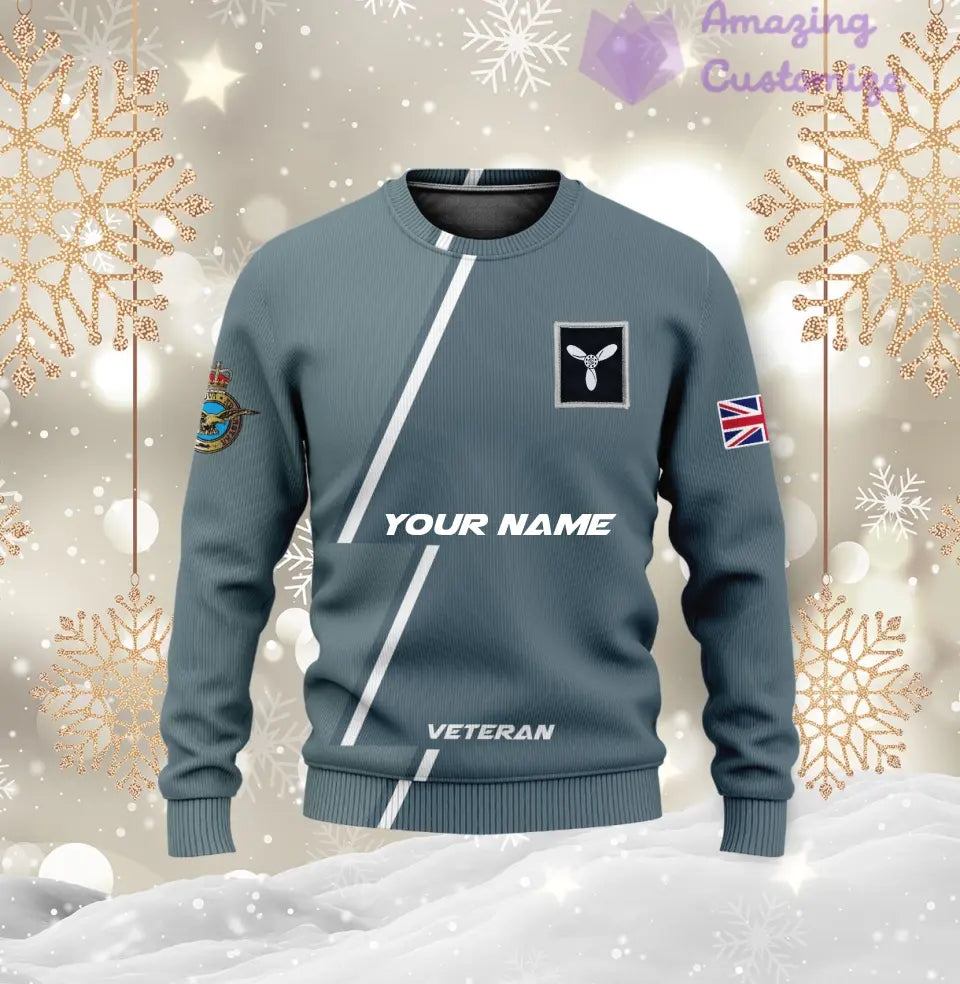 Personalized UK with Name and Rank Soldier/Veteran Hoodie All Over Printed - 17161632