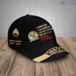 Personalized Rank, Year And Name Ireland Soldier/Veterans Camo Baseball Cap - 17167680