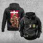 Personalized Denmark Soldier/Veteran Vintage Hoodie All Over Printed - 1718928001
