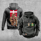 Personalized Denmark Soldier/Veteran Vintage Hoodie All Over Printed - 1718928001