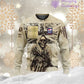 Personalized UK Soldier/Veteran Camo with Name, Year and Rank Hoodie All Over Printed - 17216064