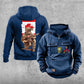 Personalized Canada Soldier/Veteran Vintage Hoodie All Over Printed - 21062402QA