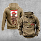 Personalized Canada Soldier/Veteran Vintage Hoodie All Over Printed - 21062402QA
